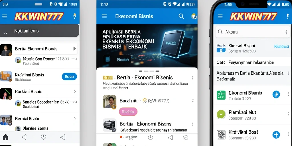 Tampilan antarmuka aplikasi KKWIN777 yang informatif dan mudah digunakan.
