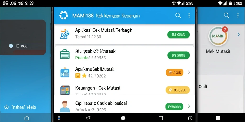 Tampilan antarmuka MAMI188 yang elegan untuk Cek Mutasi.