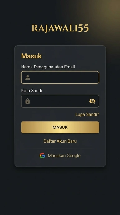 Panduan Masuk Akun rajawali55 di Android
